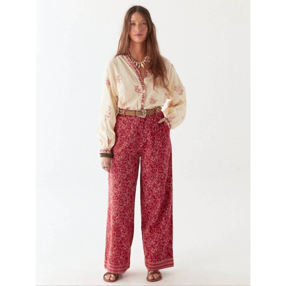 NEW MAISON HOTEL bebo pants in chilli